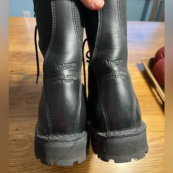 Danner Acadia 8” Black Leather Men's Boots Tactical Boot Line Size 13 - Picture 7 of 10